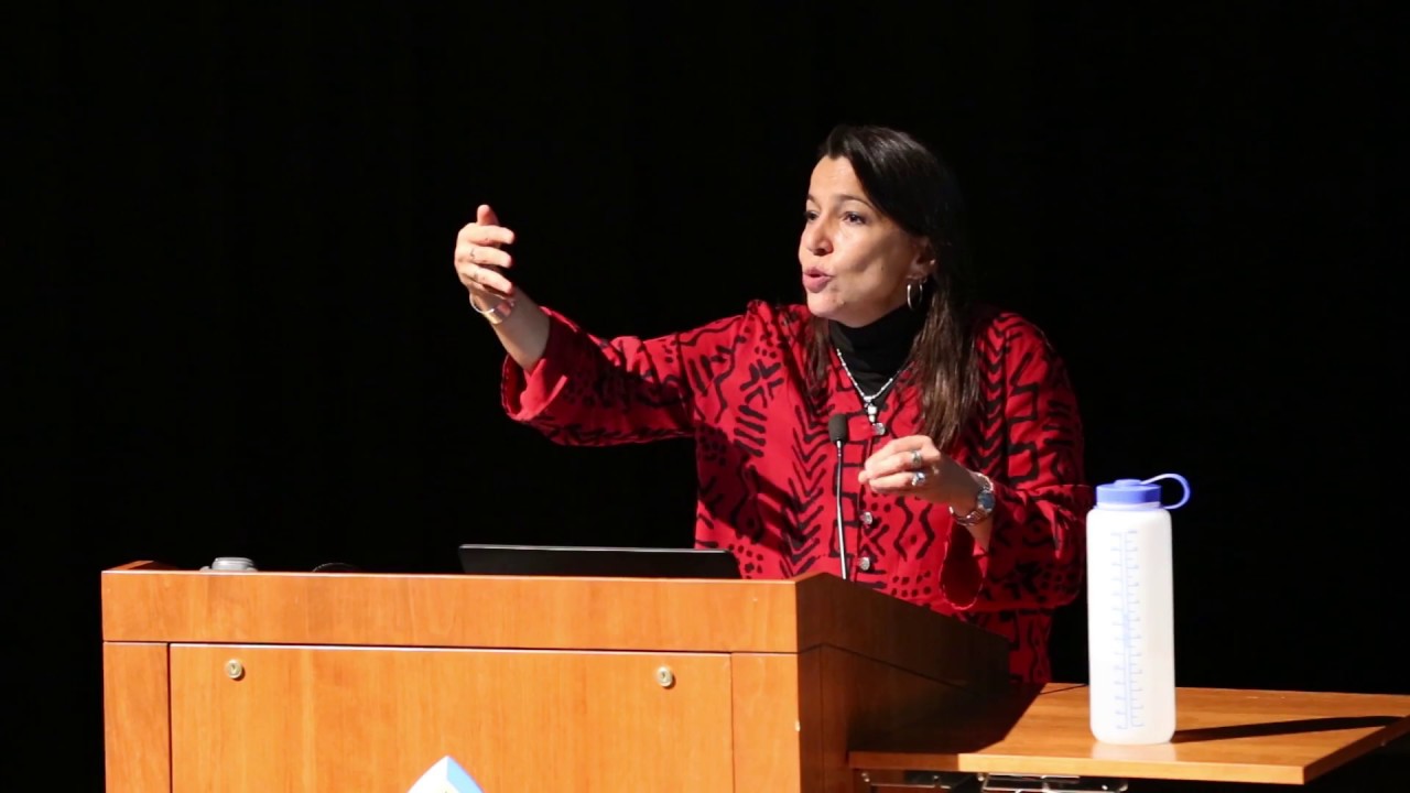 Joia Mukherjee speaking