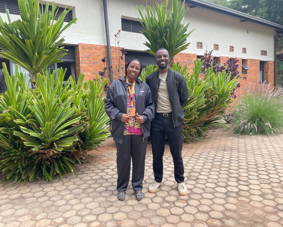 Research Assistant [Anathalie] and myself after concluding the data collection process this past November. She helped a lot in data collection and organization of the interviews both in-depth and the FGDs. She’s a Clinical Psychologist with extensive experience as a practitioner and program manager of a mental health delivery project in rural remote Rwanda. 
