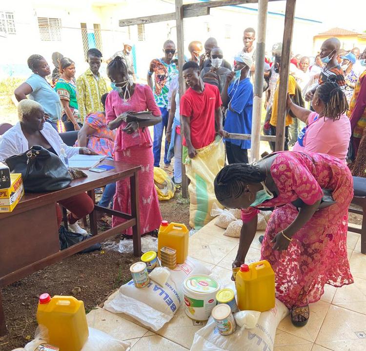 Pickup of tuberculosis treatment materials