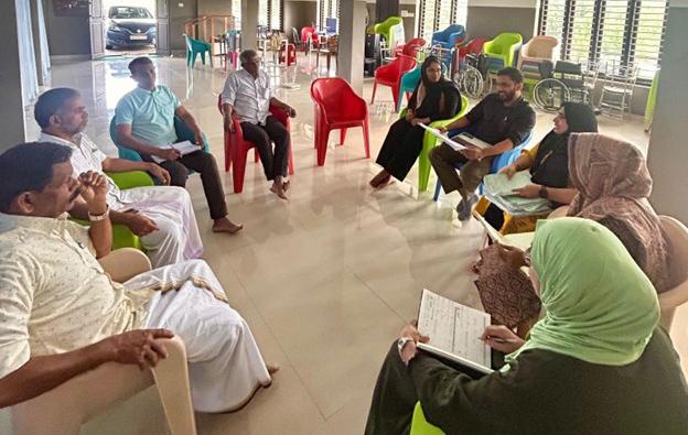Focus grup in Kerala with Ameena Mumthaz