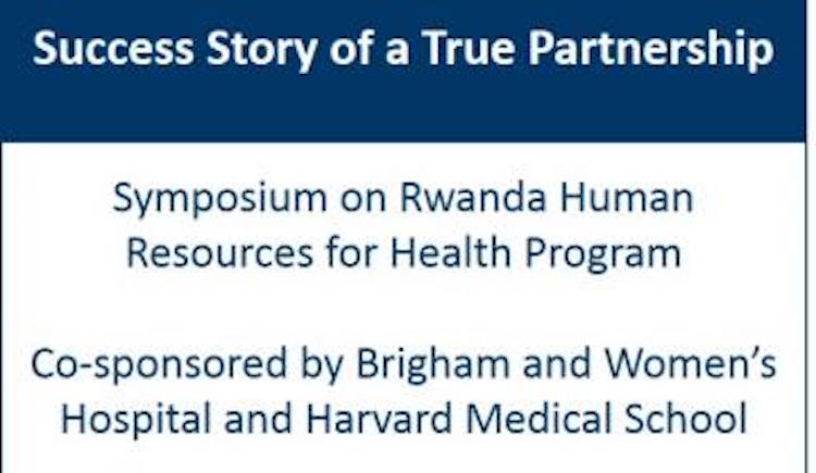 Symposium on Rwanda Human Resources for Health Program Graphic