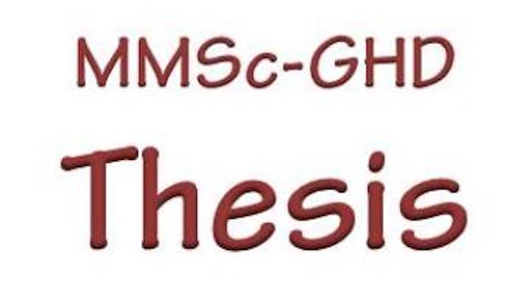 MMSc-GHD Thesis graphic
