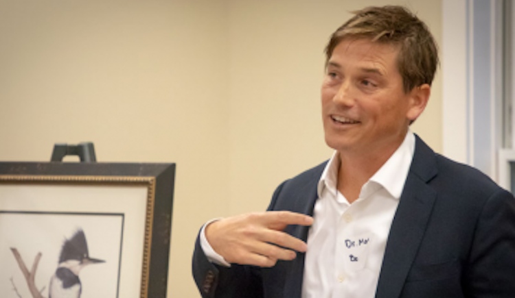 Matt Bonds receives Swails Award