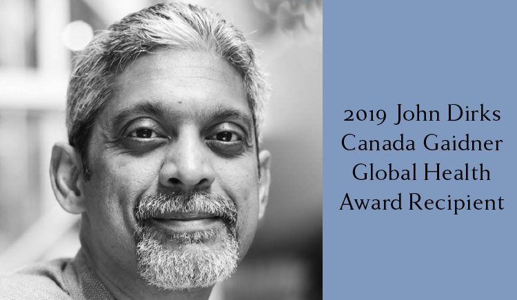 Patel's Gairdner Global Health Award for leadership celebrated